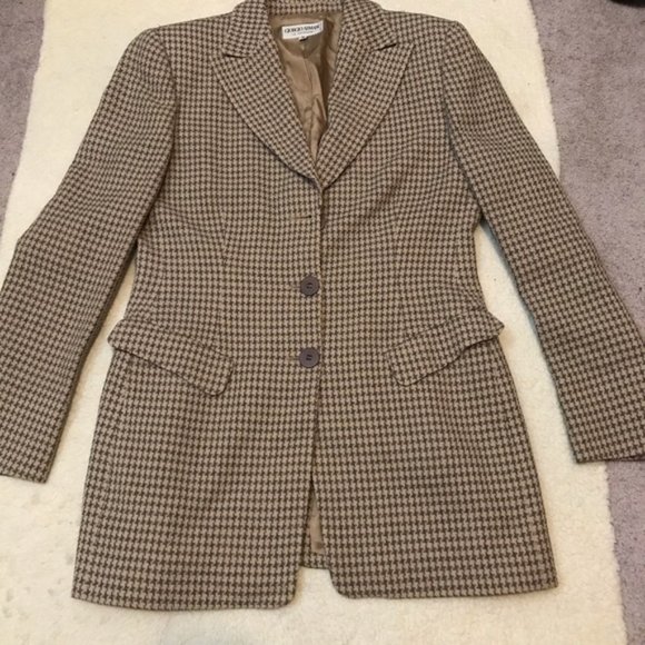 Giorgio Armani Collezioni Herringbone Skirt Suit - Picture 8 of 8